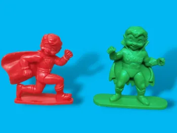 Lot 2 figurines prime alimentaire Kellogs 90's
