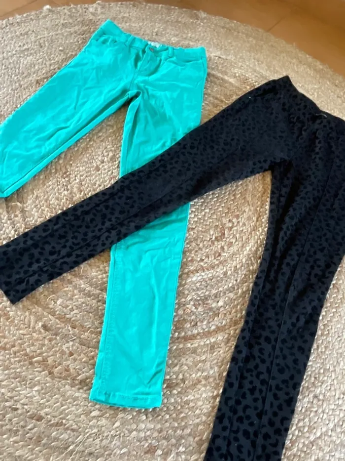 2 pantalons fille - photo numéro 2
