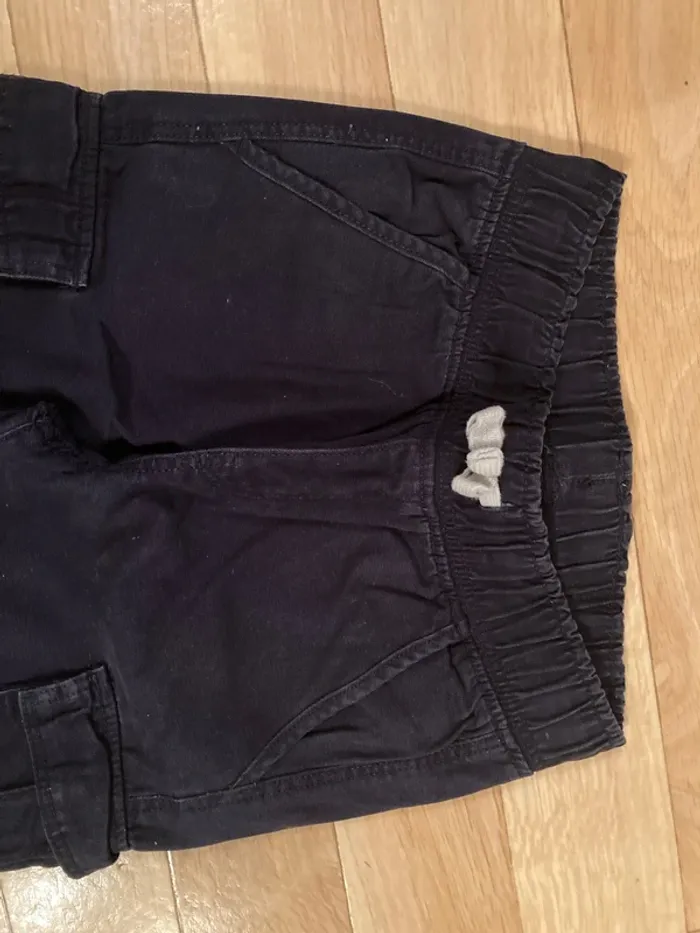 Pantalon bleu marine 7ans H.M - photo numéro 4