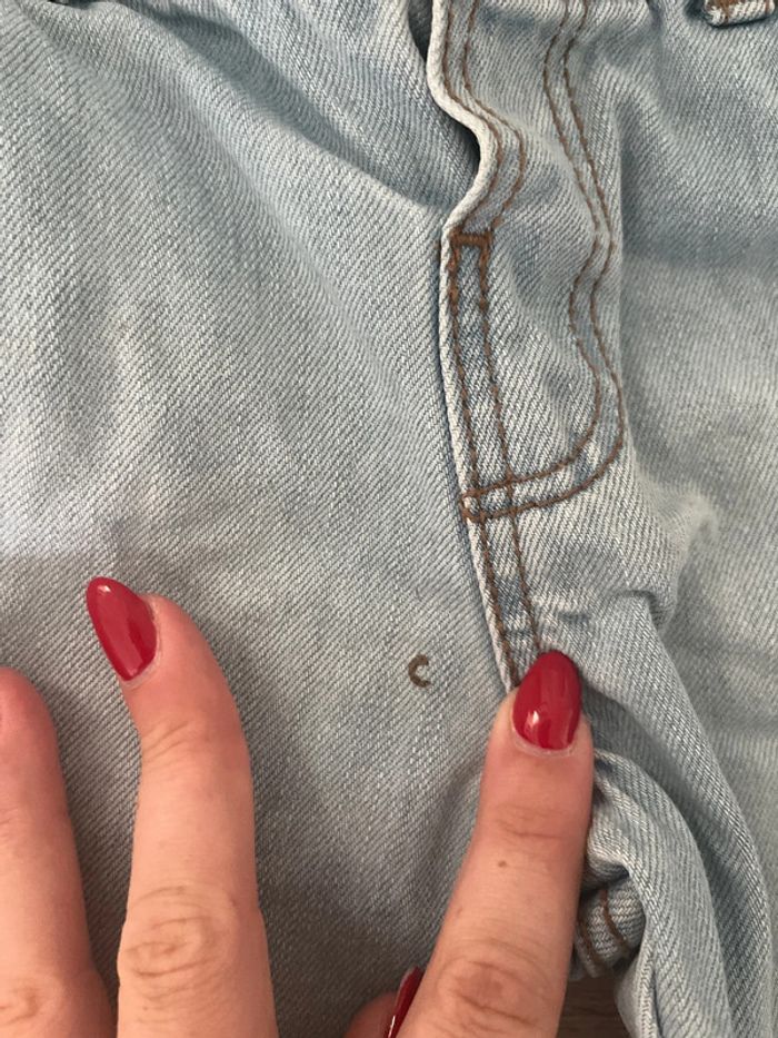 Short en jean Zara 12-18 m - photo numéro 5