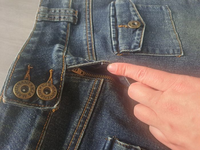 Jupe jean Ici et Maintenant Taille 36 - photo numéro 5