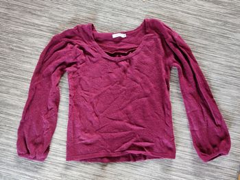 Pull bordeaux