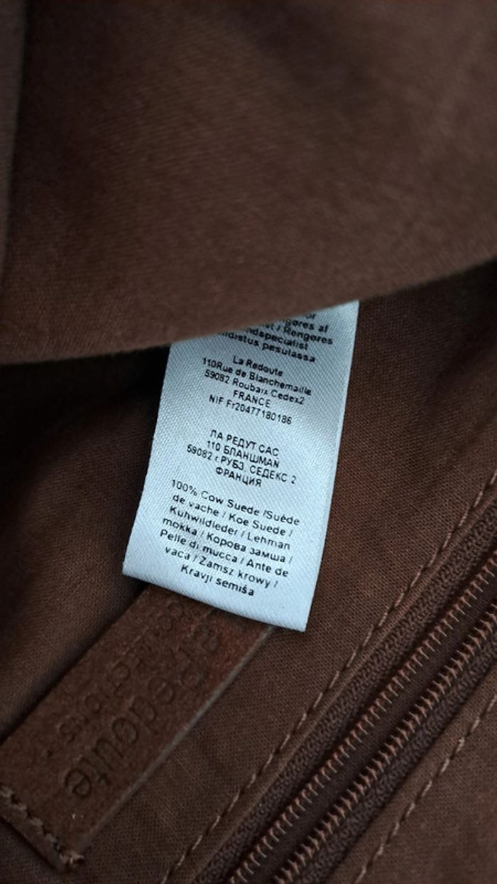 Sac cuir suède - photo numéro 4