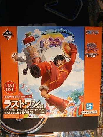 Figurine One Piece "Masterlise" Last One : Luffy & Vegapunk - EggHead - Ichiban Kuji