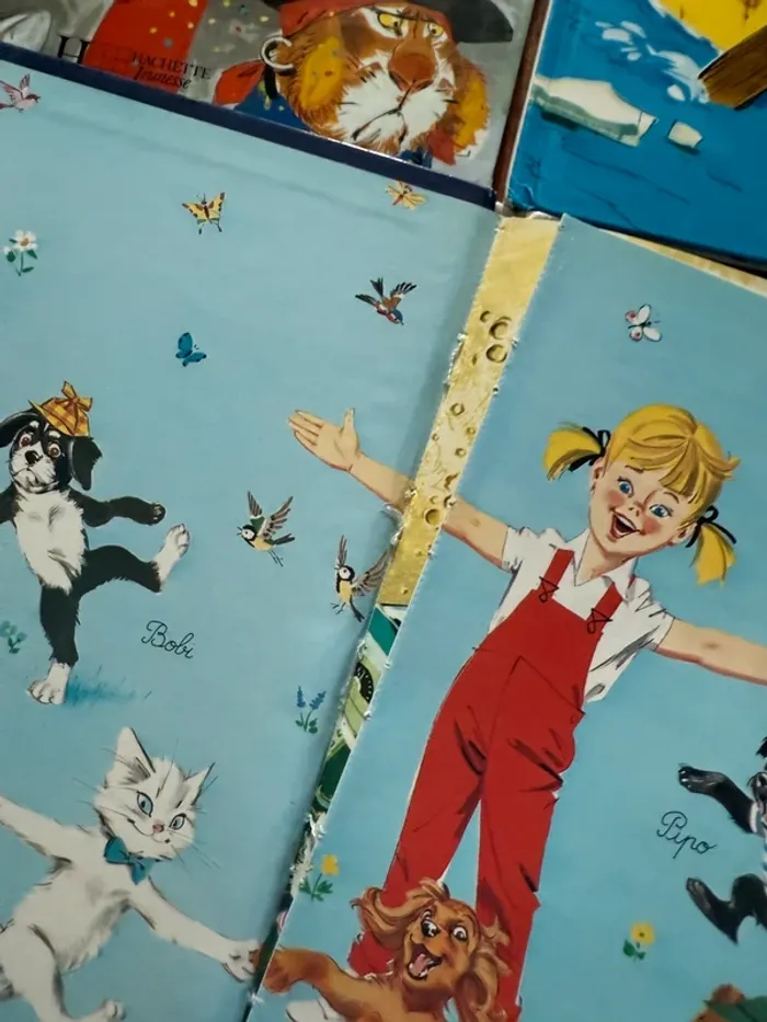 État moyen - Blanc vintage - Lot de 18 livres bd albums Caroline Pierre Probst - photo numéro 7