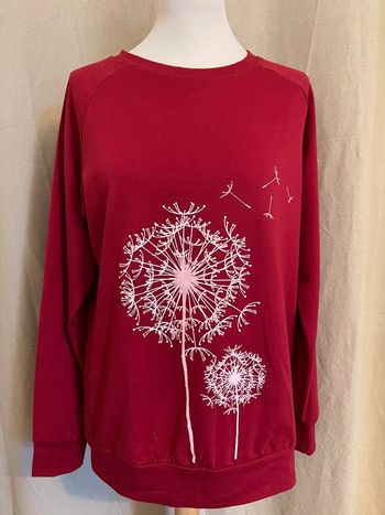 Pull Sweat bordeaux - T. M