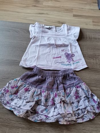 Ensemble jupe 6 mois
