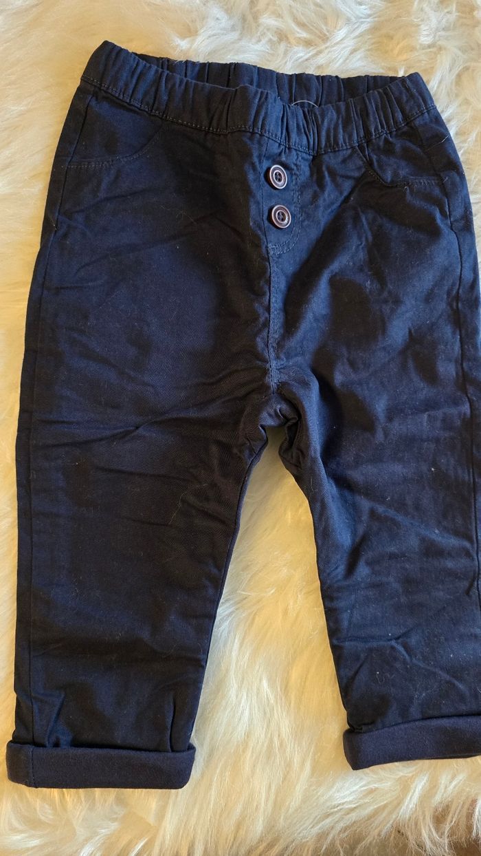 Neufs (non portés) 🏷🏷🤩😍 superbe ensemble sous pull et pantalon doublé 23mois Garçon 😍🤩💙 - photo numéro 4