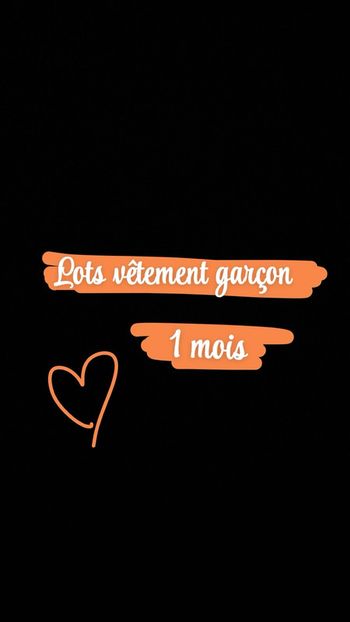 Lots vêtement garçon