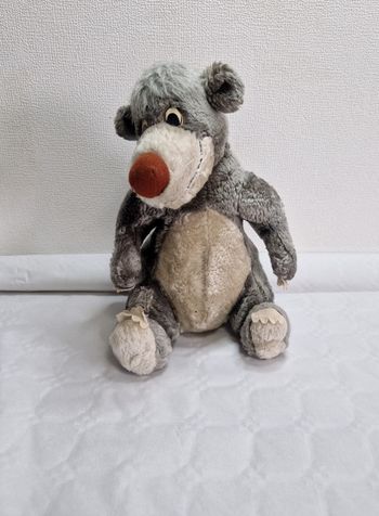 Peluche vintage , Disney , le livre de la jungle  , Baloo