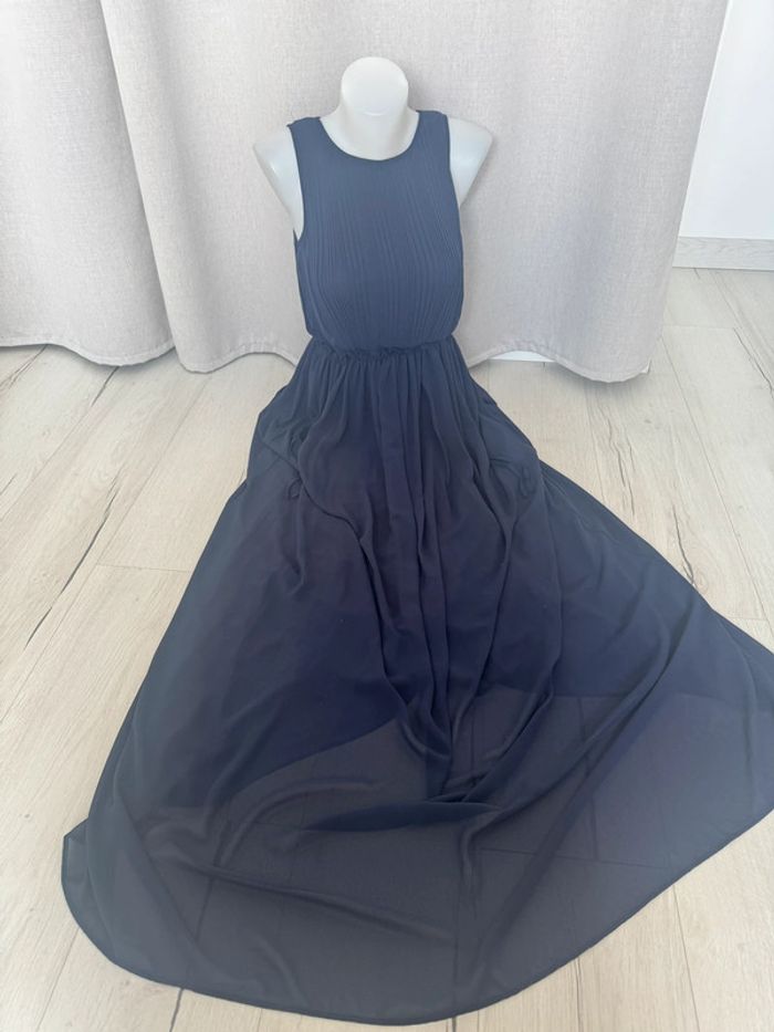Robe longue bleu marine - photo numéro 3