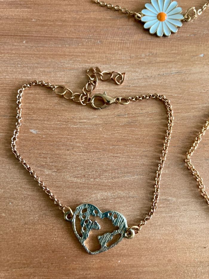Lot de 4 bracelets fantaisie - photo numéro 5