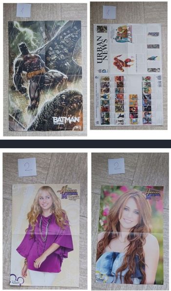 Posters, affiches ; DC Comics ; Disney Channel