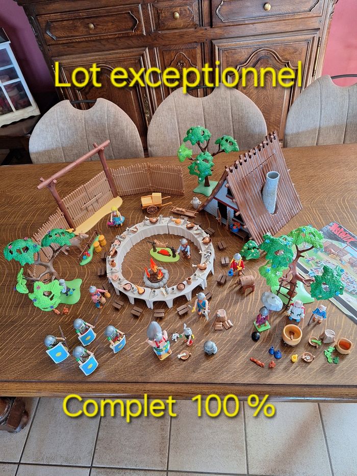 Playmobil  Asterix le banquet gaulois + Panoramix + Romains