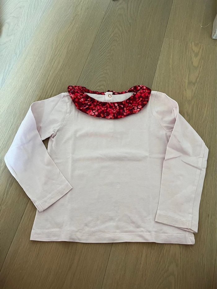 T-shirt col liberty 4A
