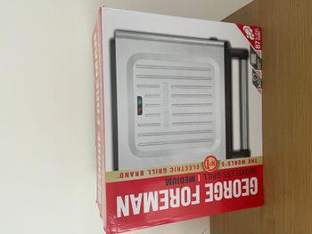 George Foreman - smokeless grill medium - Neuf