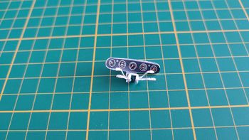 Intérieur cadrant volant miniature Bburago burago Porsche 911 Carrera 1993 1/18 1/18e 1/18ème #C53