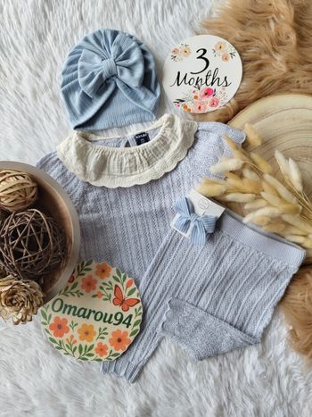 Ensemble complet Kiabi fille 3 mois 🎀