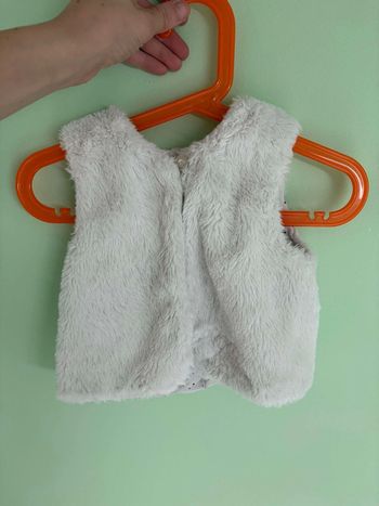 gilet sans manche blanc