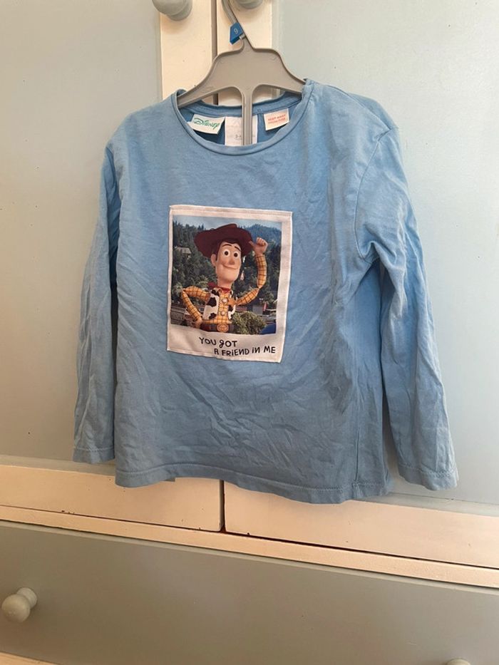 Tee shirt zara toystory 3-4 ans