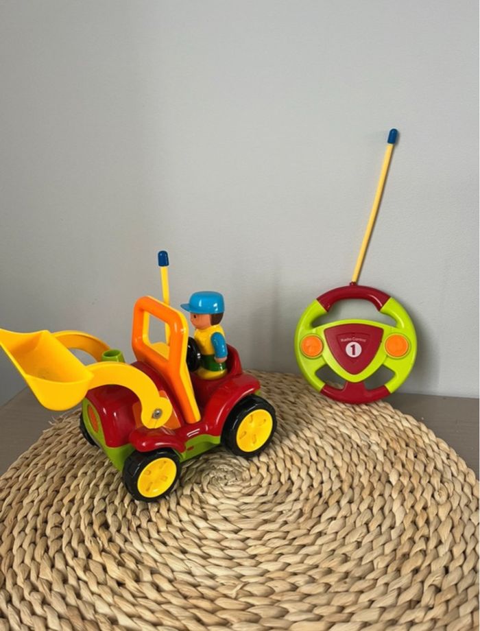 Tractopelle/ camion de chantier télécommandé - photo numéro 5