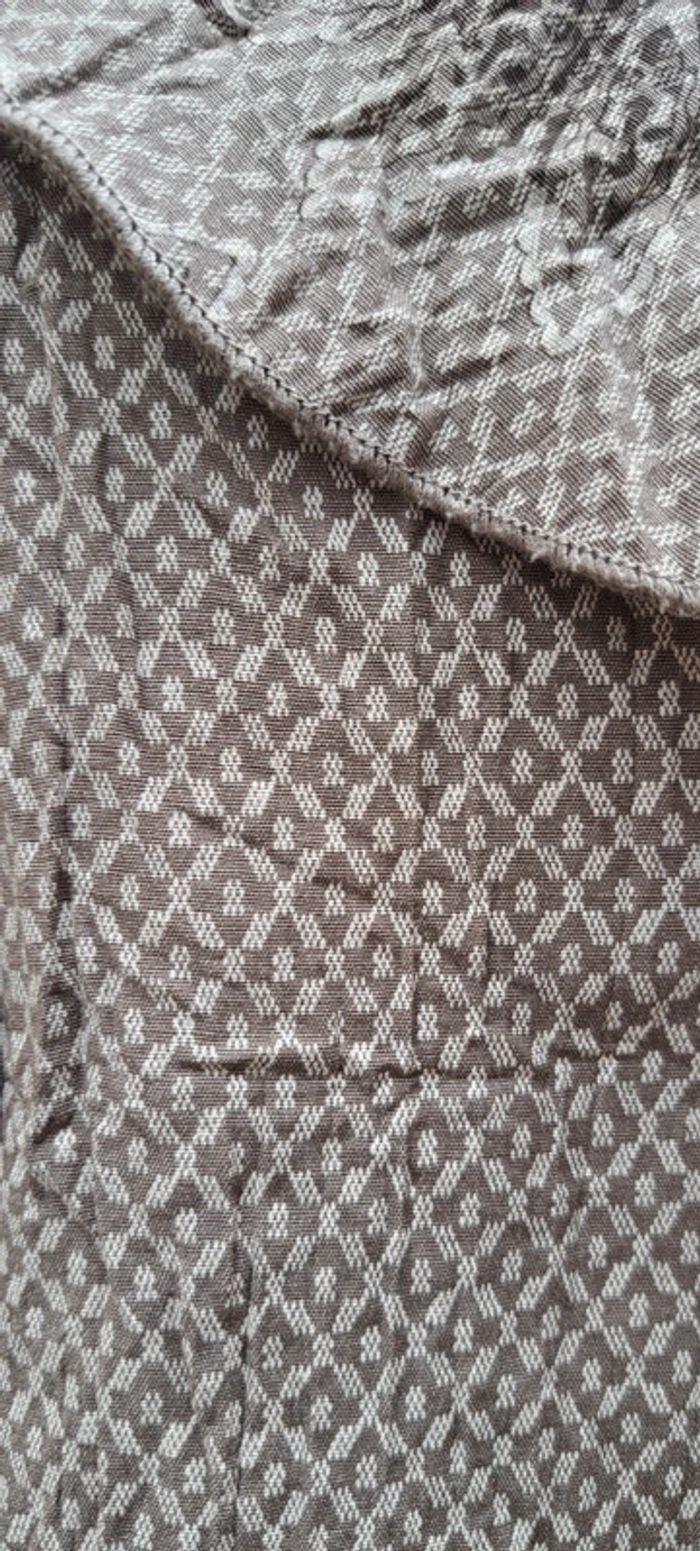 Chemisier taupe t.44 - photo numéro 3