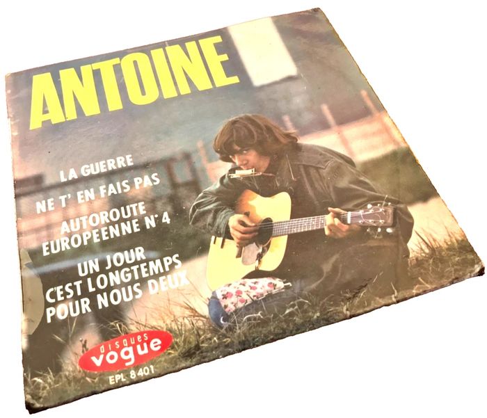 Vinyle 45 tours Antoine La Guerre (1966) Disques Vogue EPL 8401 - photo numéro 7