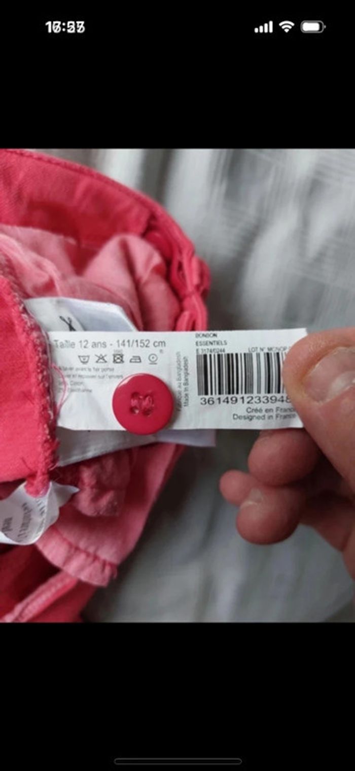 Short Monoprix taille 12 ans - photo numéro 4