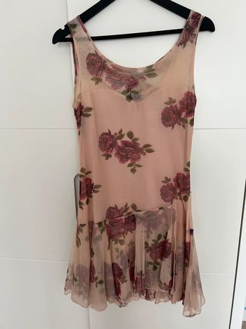 Robe rose fleurie Diesel