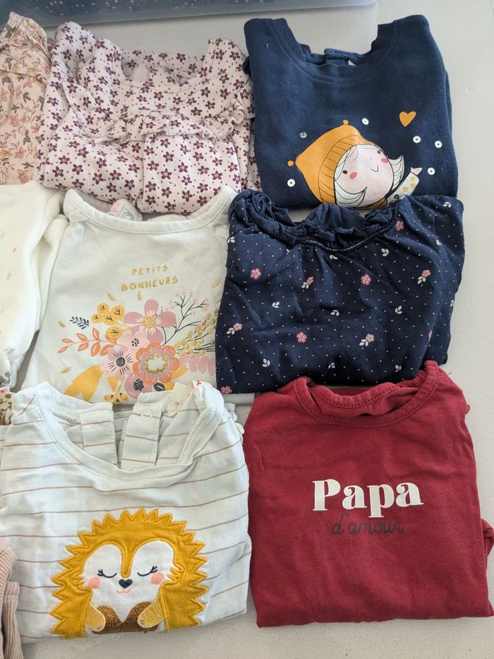 Lot tee shirt manche longue - photo numéro 3