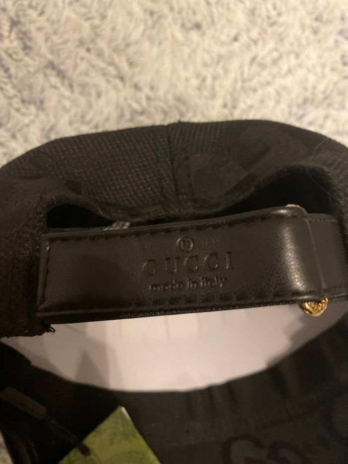 Casquette noir gucci - photo numéro 2
