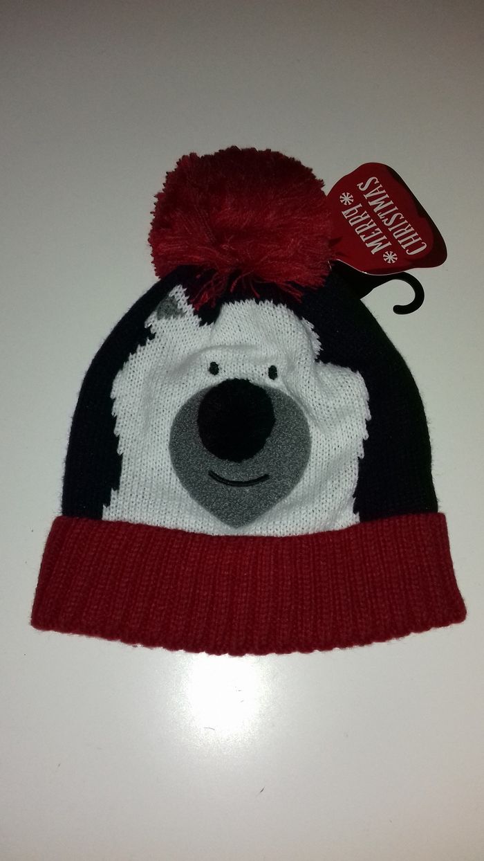 Bonnet de Noël - Merry Christmas Ours gros nez - T.U - Mixte - NEUF - photo numéro 5