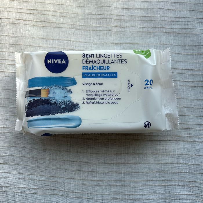 Lot de 6 lingettes démaquillantes Nivea neuf