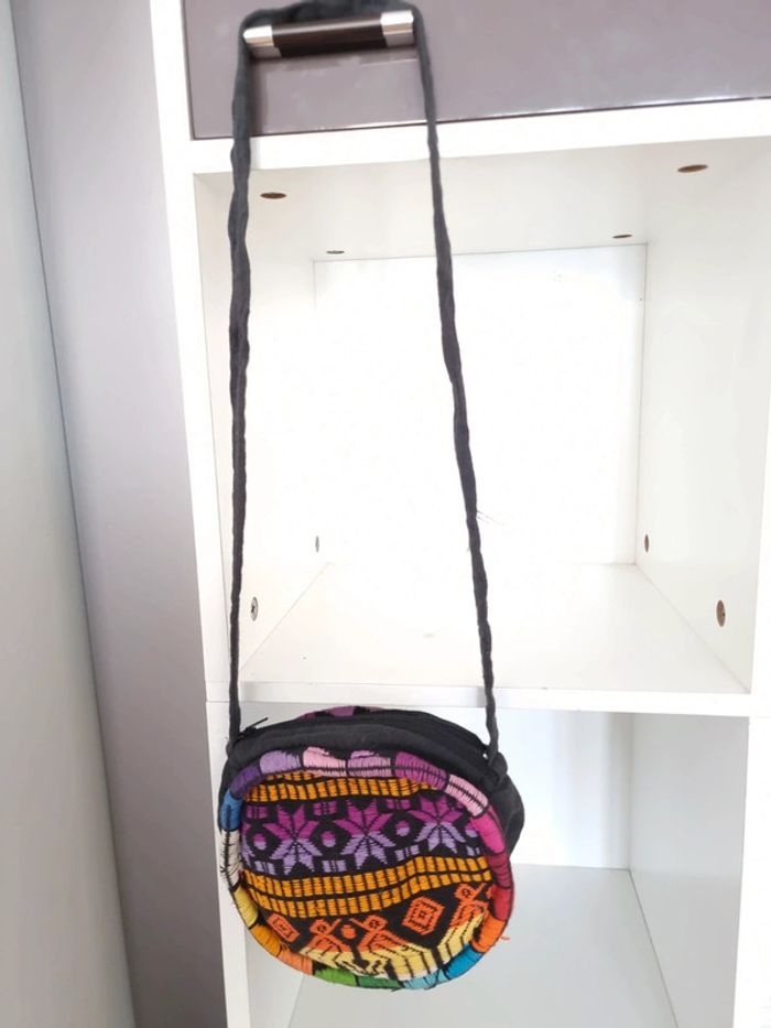 Sac à main rond en bandoulière Guatemala - photo numéro 2