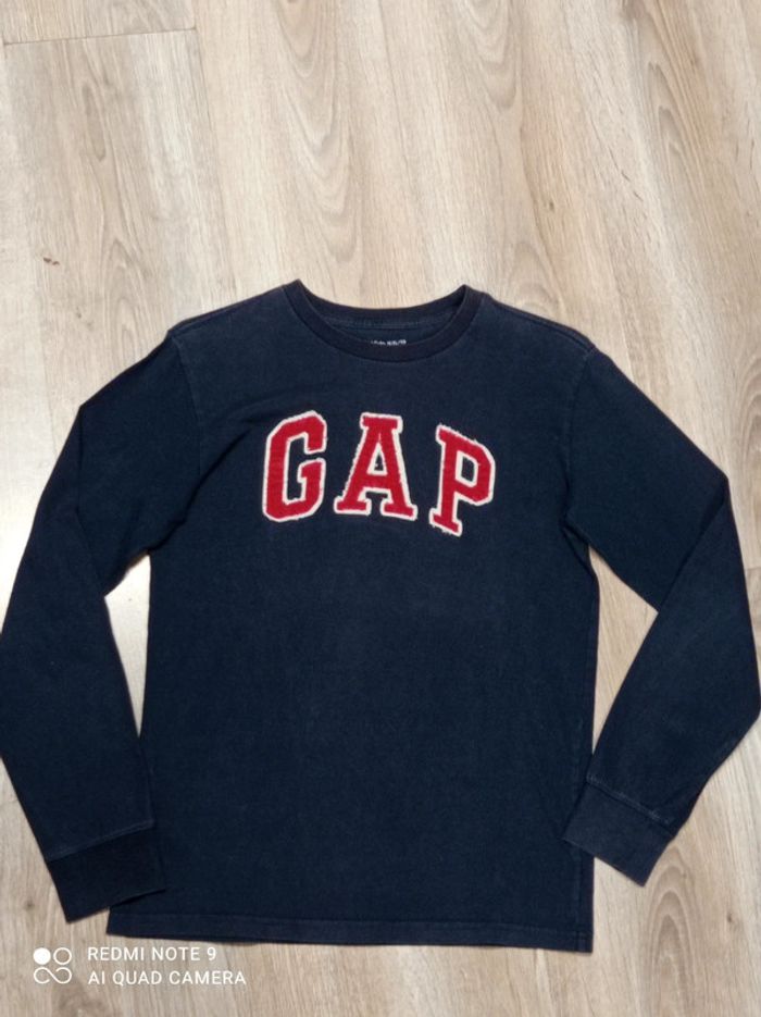 Tee-shirt manches longues - GapKids - 13ans - photo numéro 3
