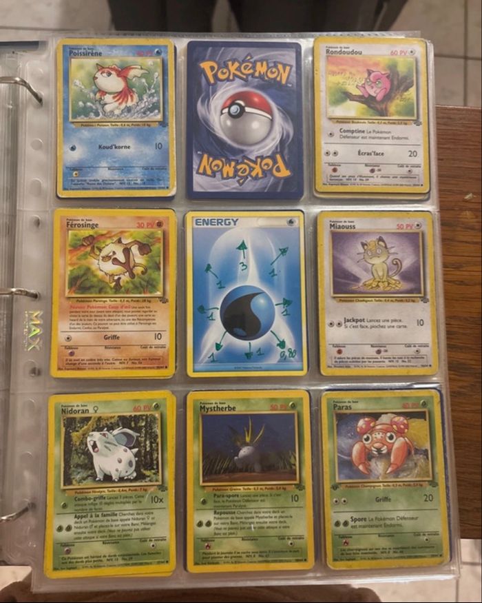 Cartes Polemon Wizards Jungle Édition 1 et Édition 2 - photo numéro 3