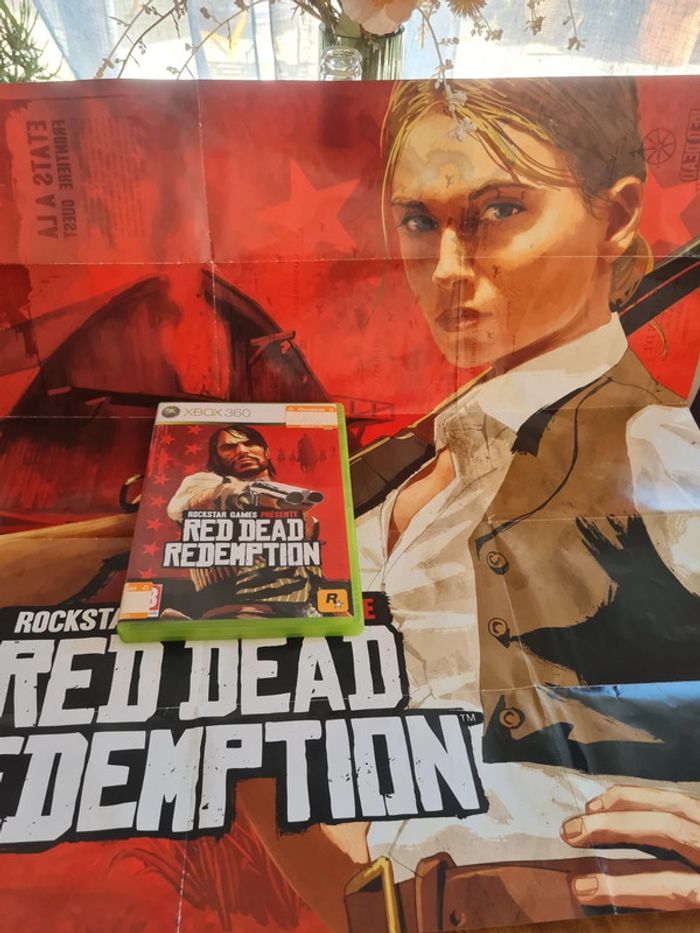 X box 360 - Red dead rédemption avec carte - photo numéro 3