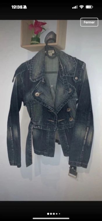 Veste en jeans femme
