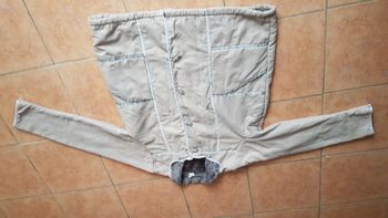 Manteau court mi-saison femme 44-46 beige Blanche porte