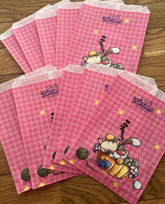 Lot de 10 sachets A5 Diddl rare neufs jamais ouverts