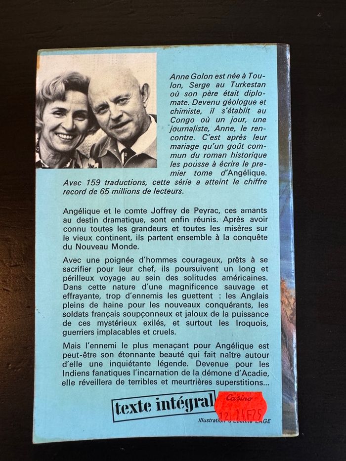 Livre angélique et le nouveau monde - photo numéro 2