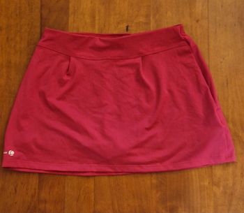 Jupe short sport artengo rose taille 14 ans
