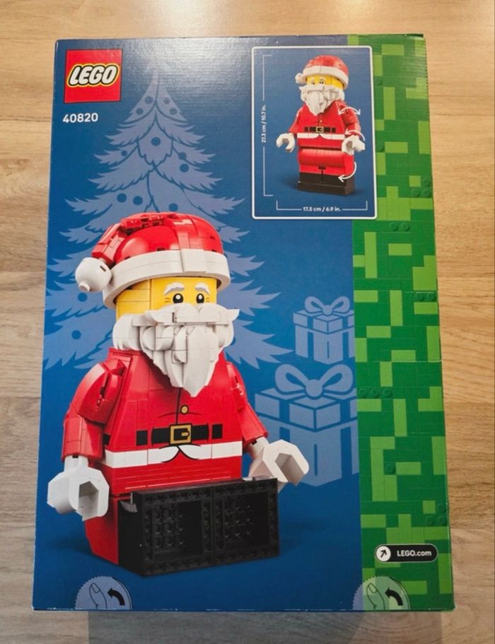 Lego 40820 – Minifigurine du Père Noël grand format🎅🎁 - photo numéro 2