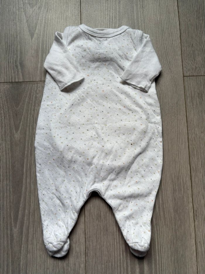Ensemble Pyjama et body Petit Bateau taille naissance - photo numéro 5