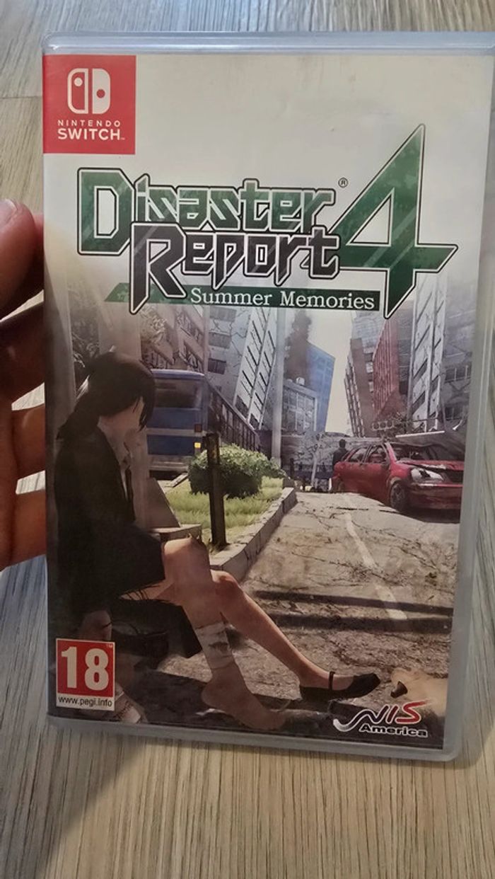 Jeu switch disaster report 4 summer memories