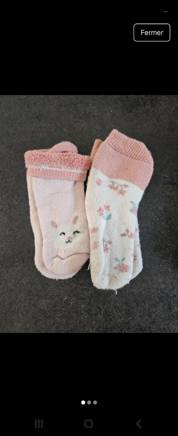 paires de chaussettes