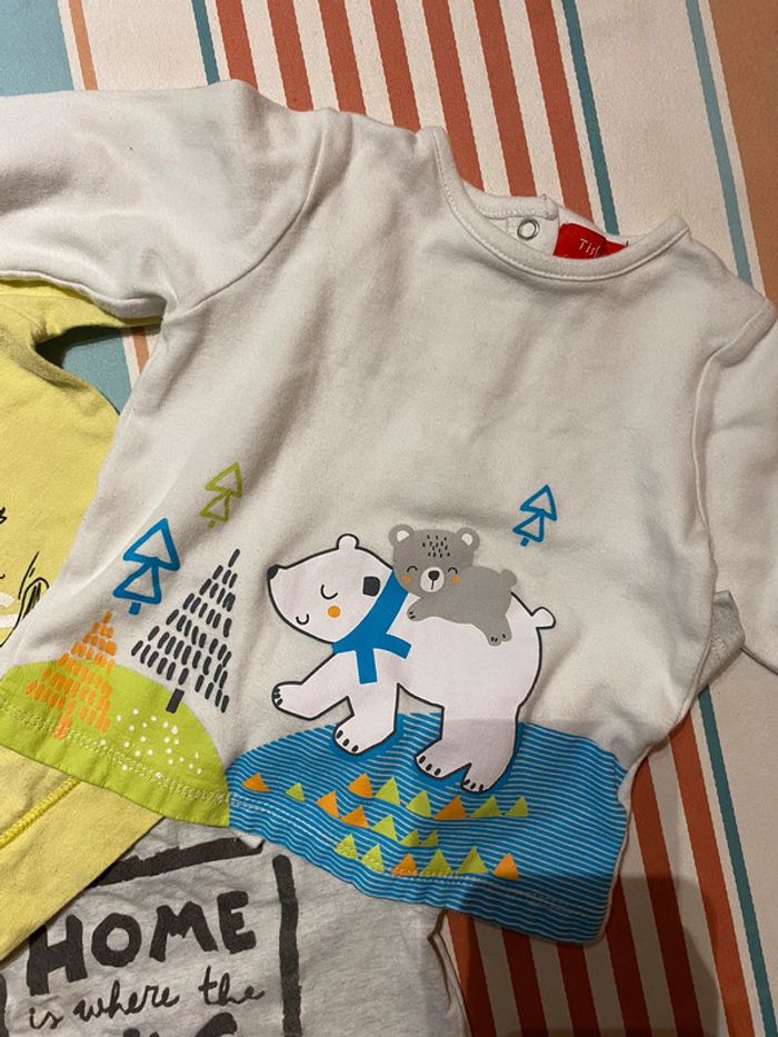 Lot 3 tee shirts manches longues - photo numéro 3
