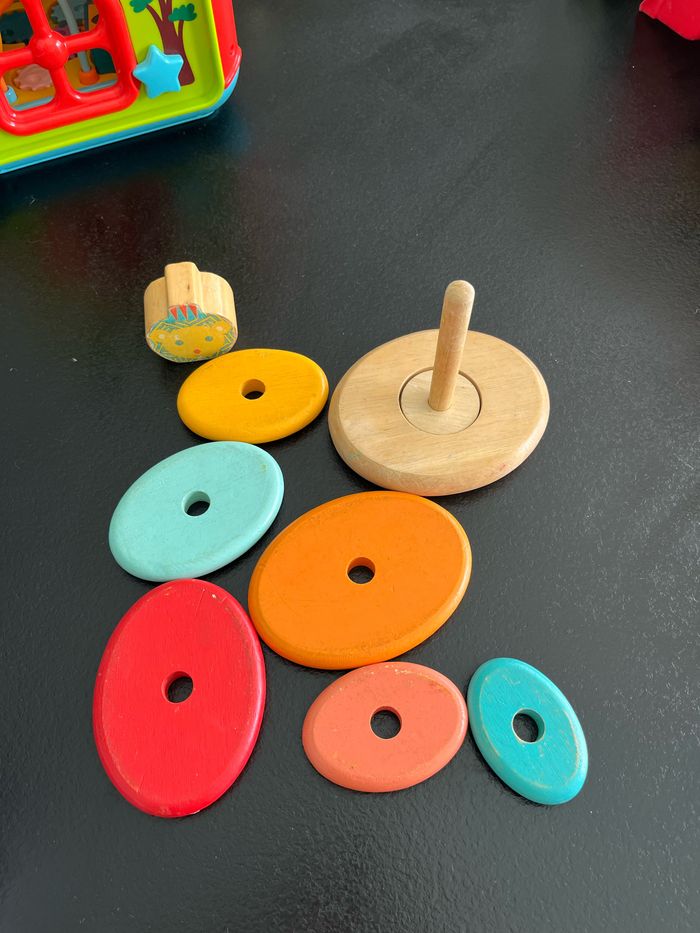 Jeu en bois à empiler - photo numéro 2