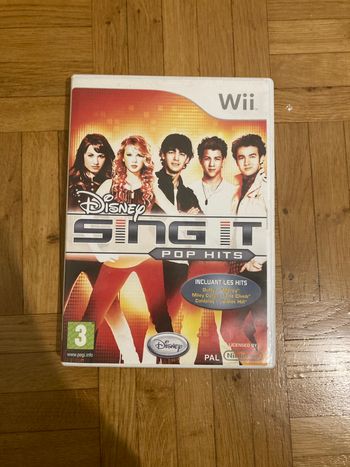 Jeu sing it wii