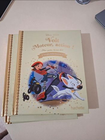 Livre Disney Volt Moteur, action !